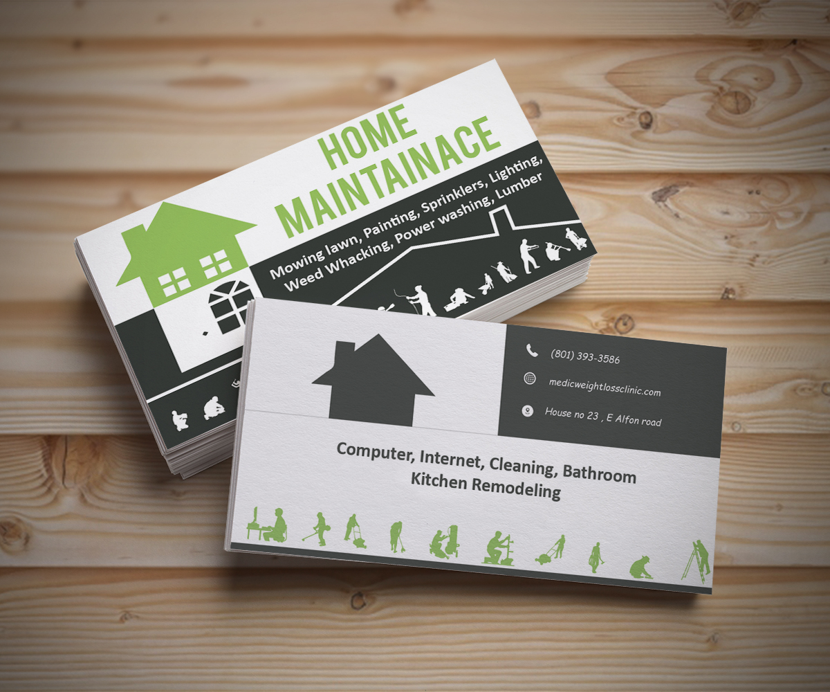 examples of handyman business cards 5