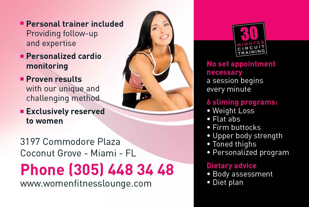 examples of personal trainer business cards 2