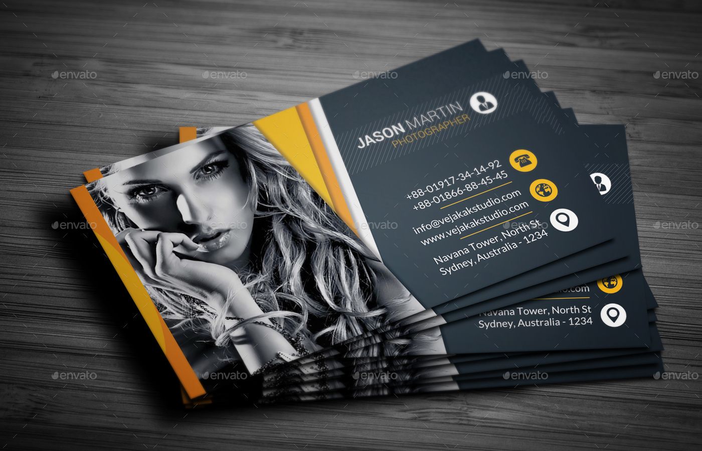 examples of photographers business cards 1