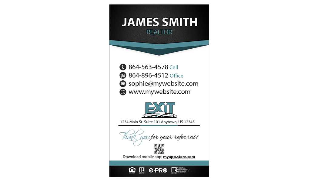 exit realty business cards 3