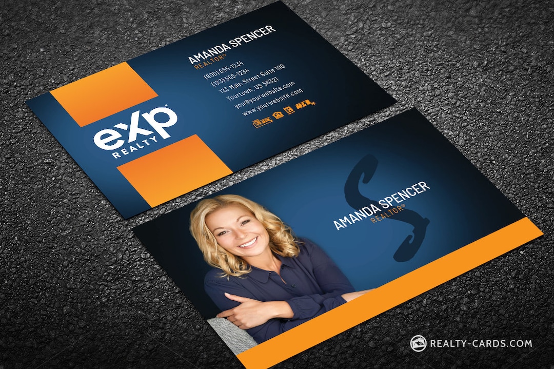exp realty business cards 2