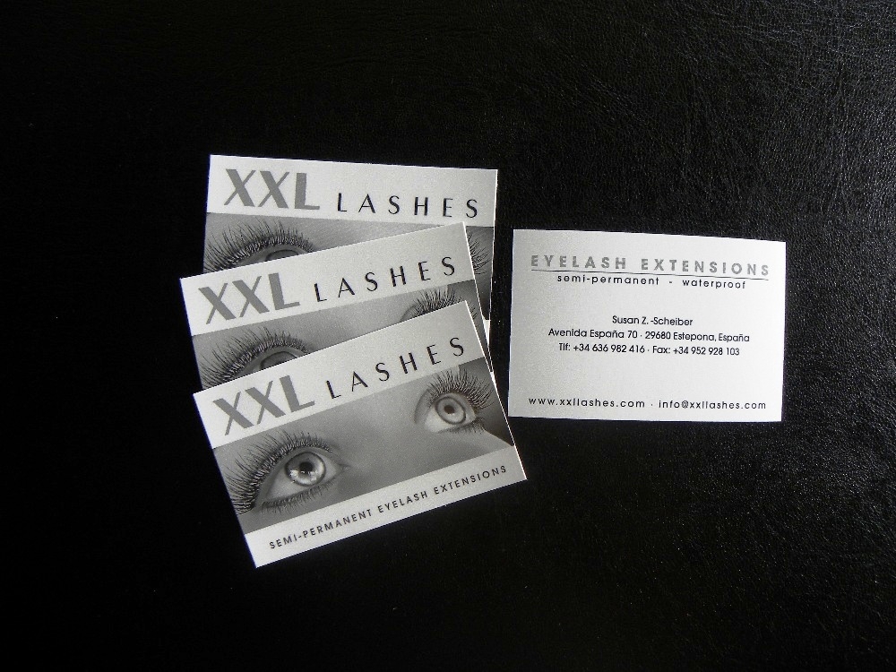 eyelashes business cards 1