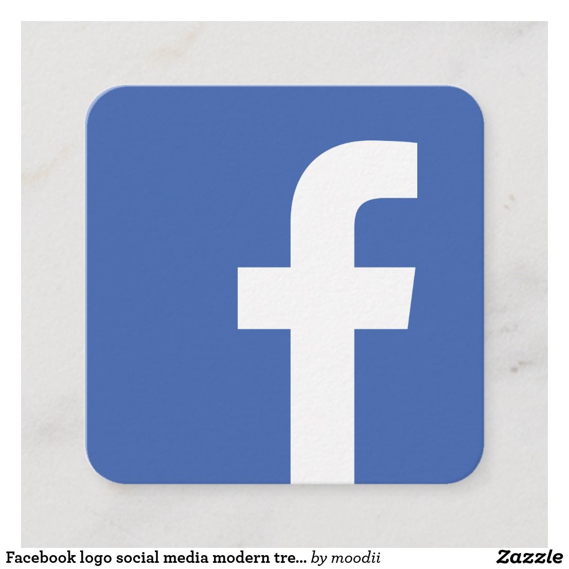 facebook logo for business cards vistaprint 3