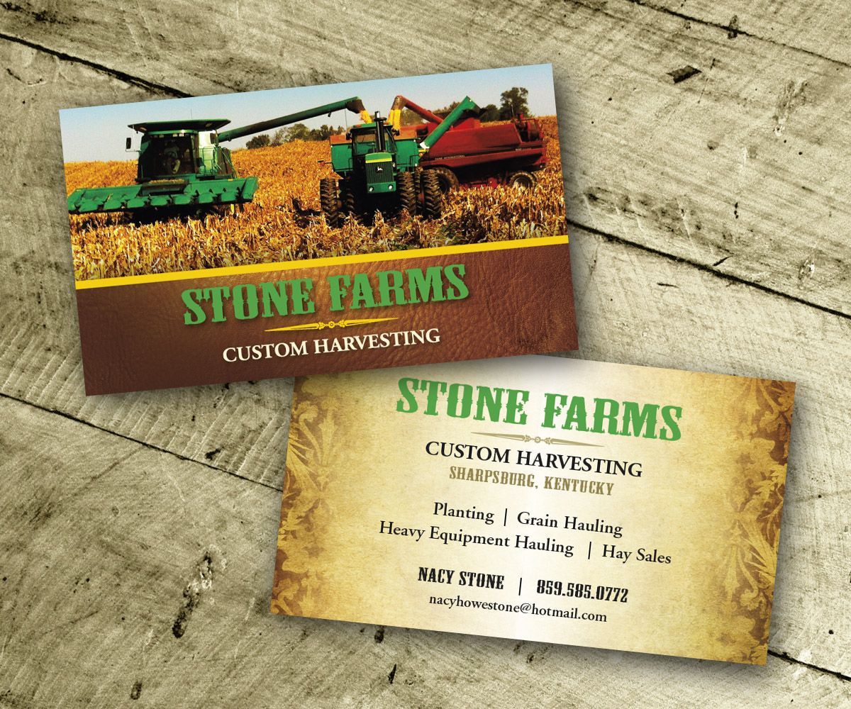farming business cards 2