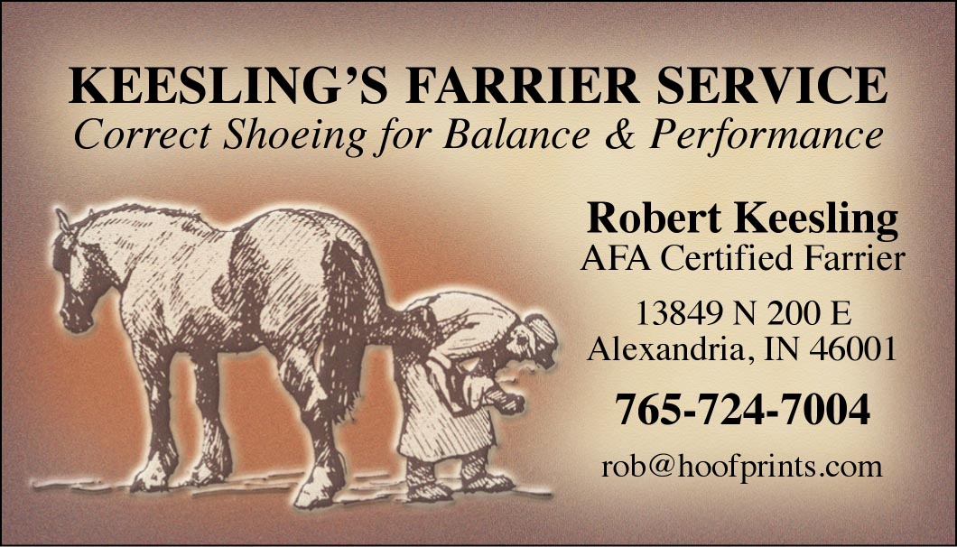 farrier business cards 2