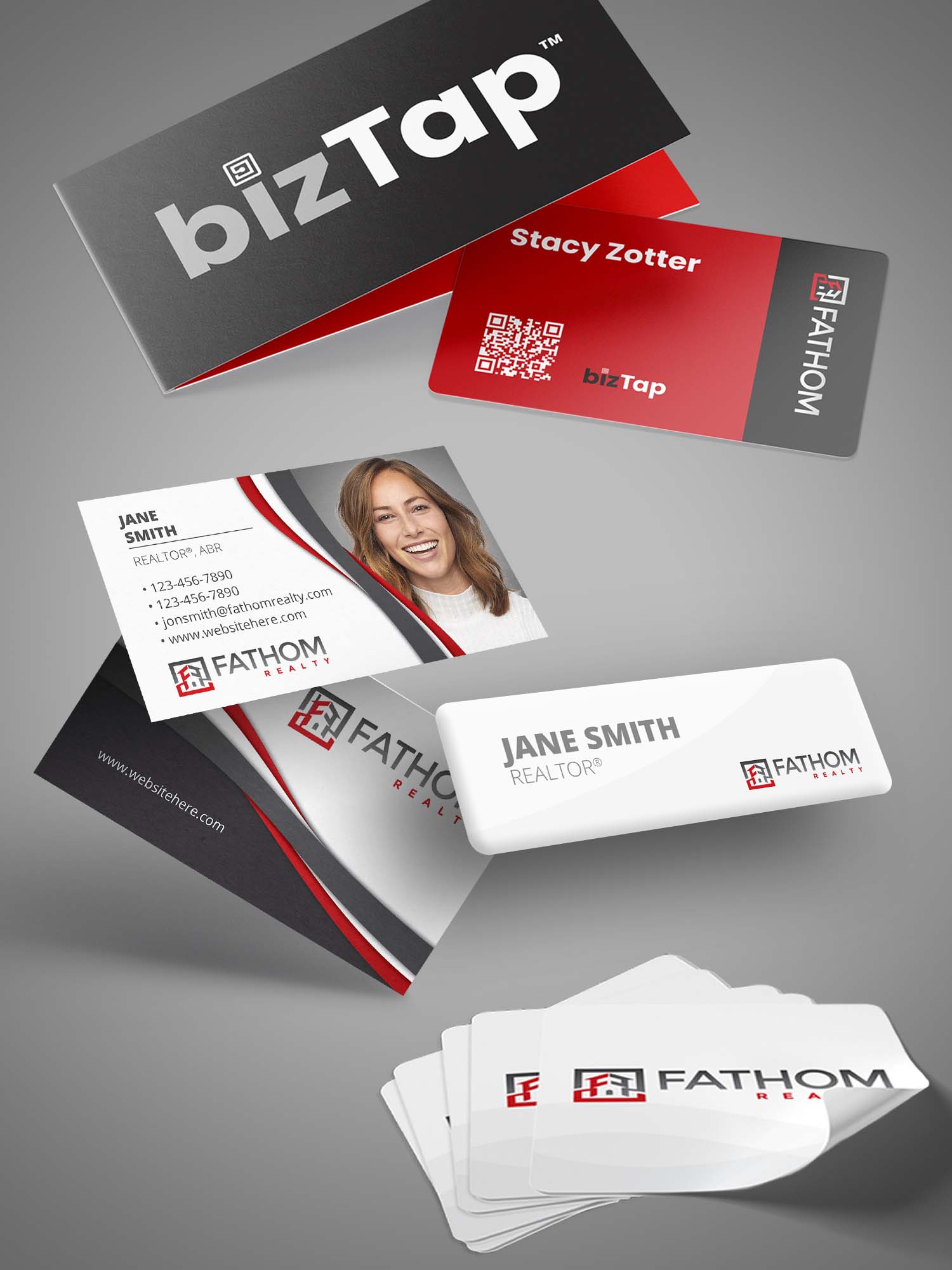 fathom realty business cards 1