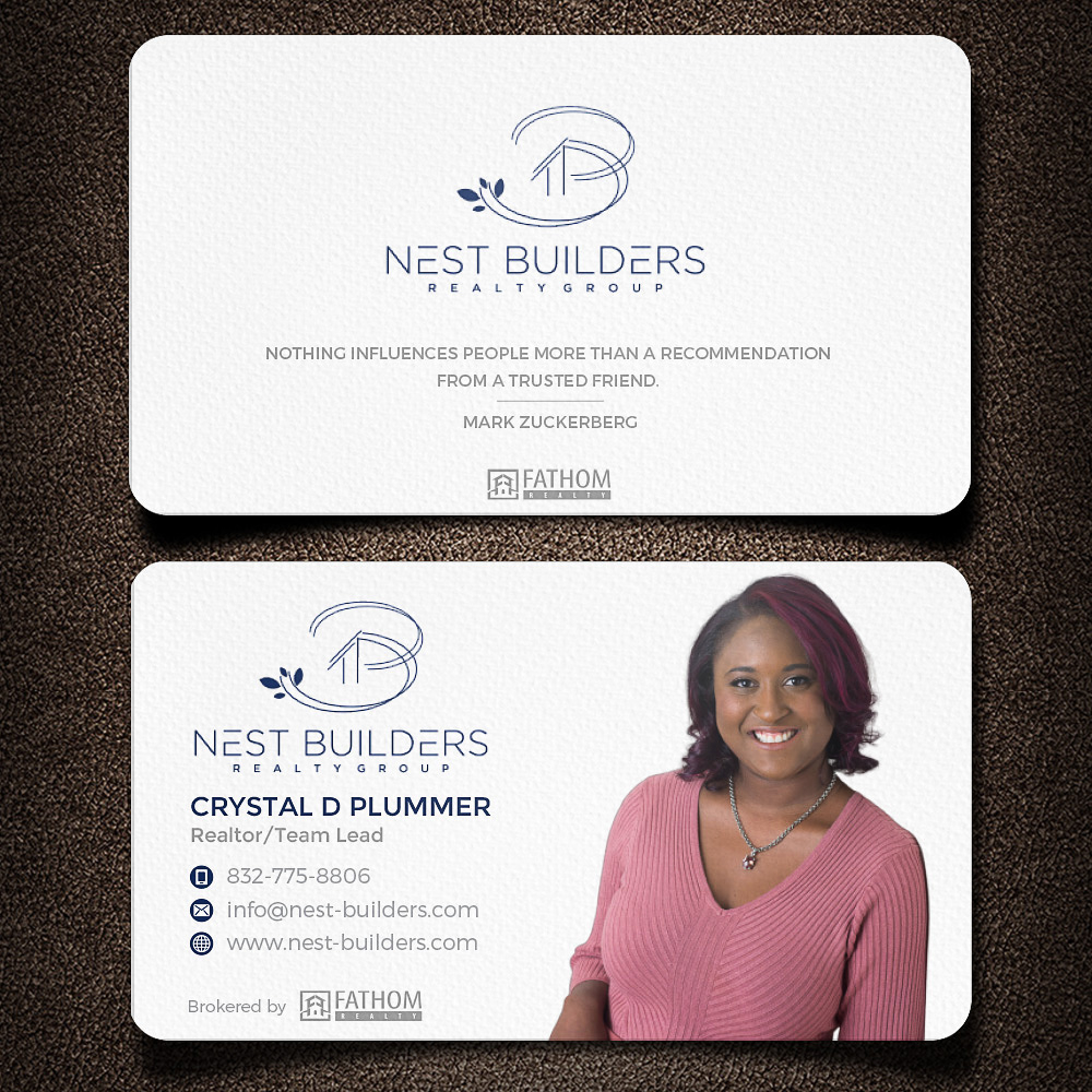 fathom realty business cards 5