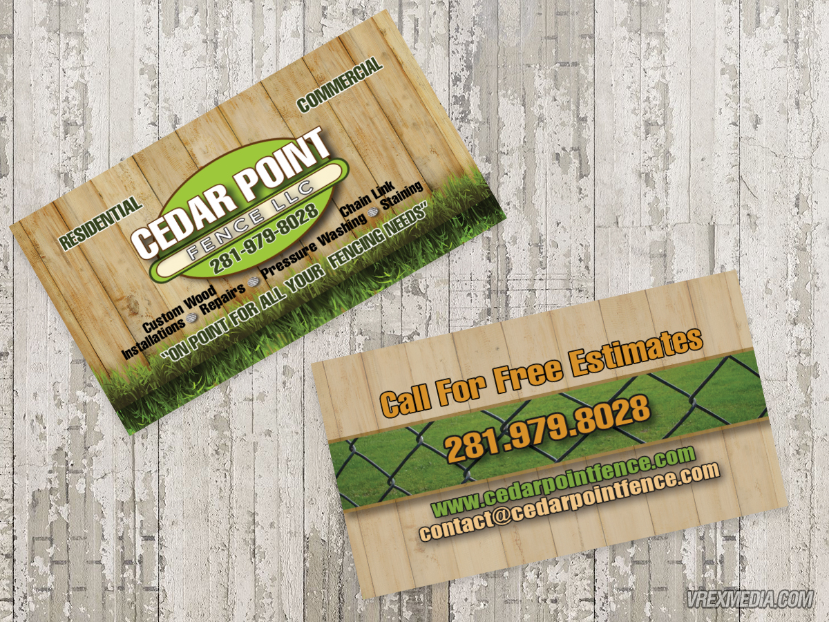 fence business cards 3