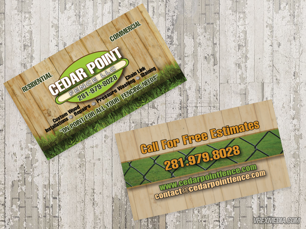 fencing business cards 3