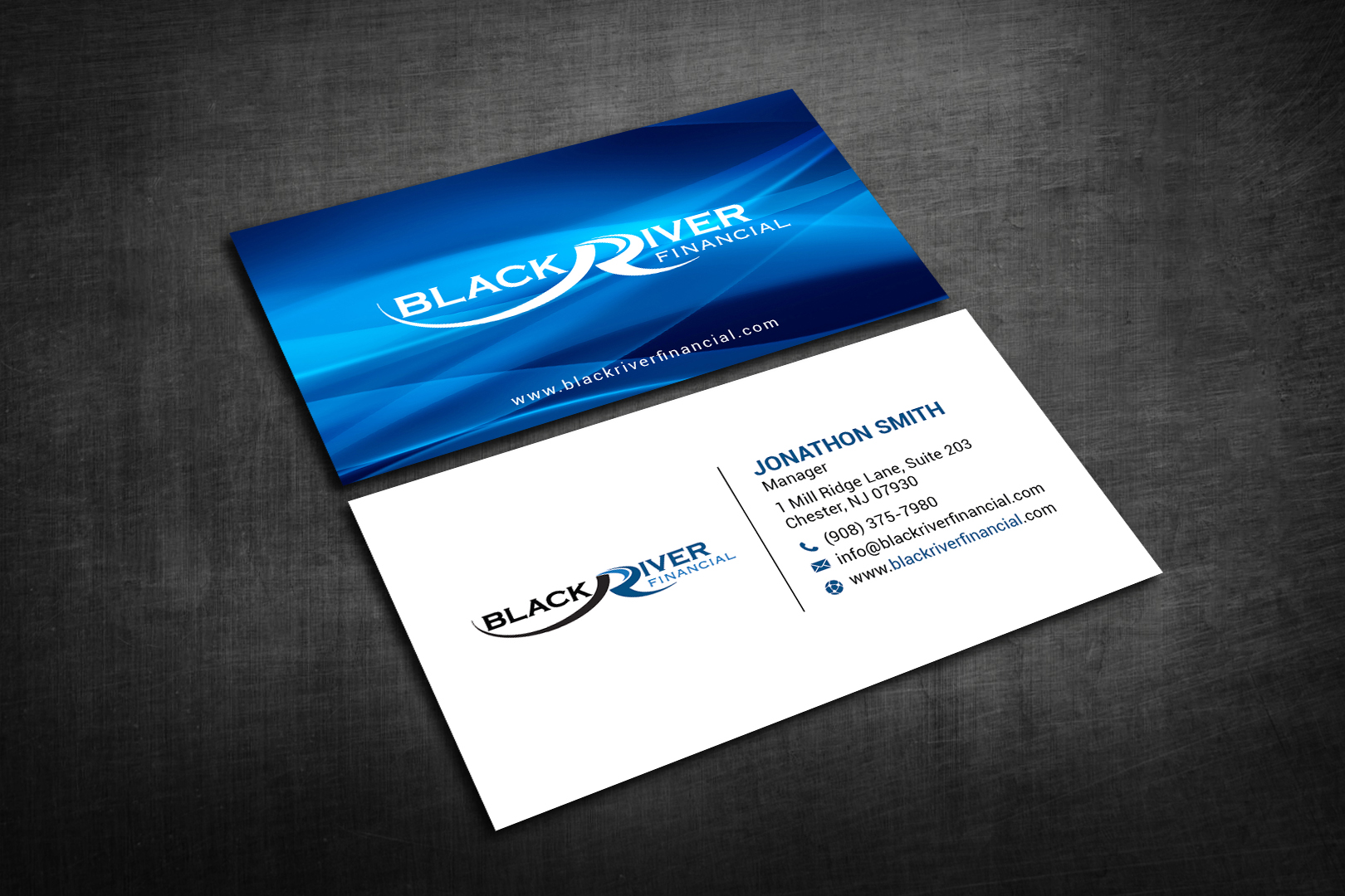 financial services business cards 5