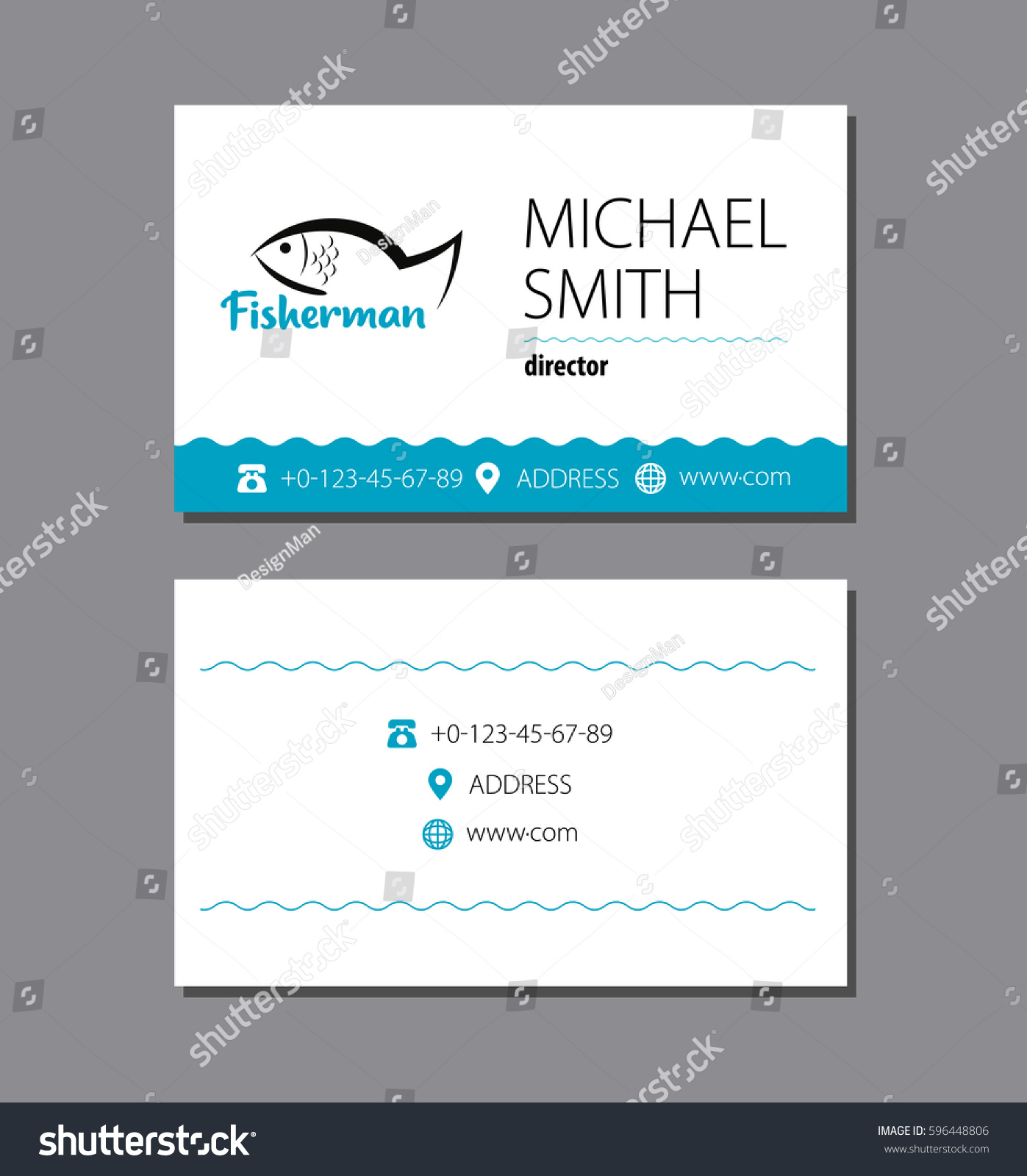 fishing business cards 2