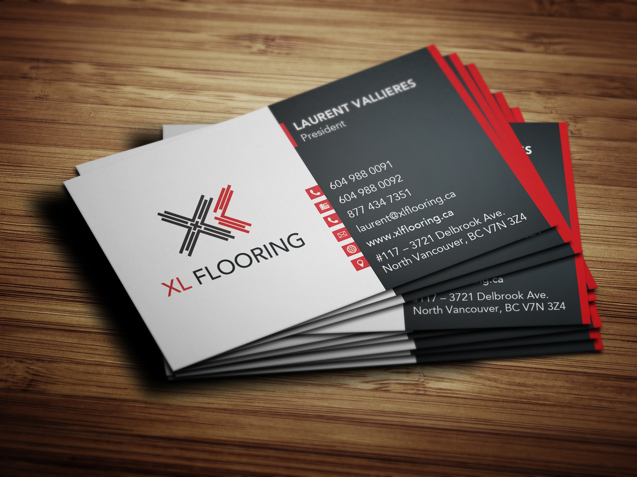 flooring company business cards 1