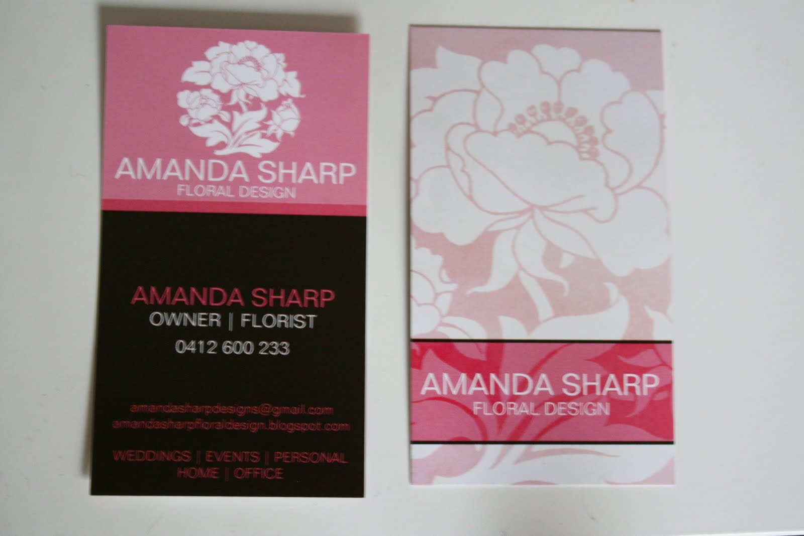 floral design business cards 3