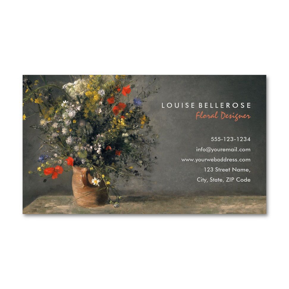 florist business cards design 7