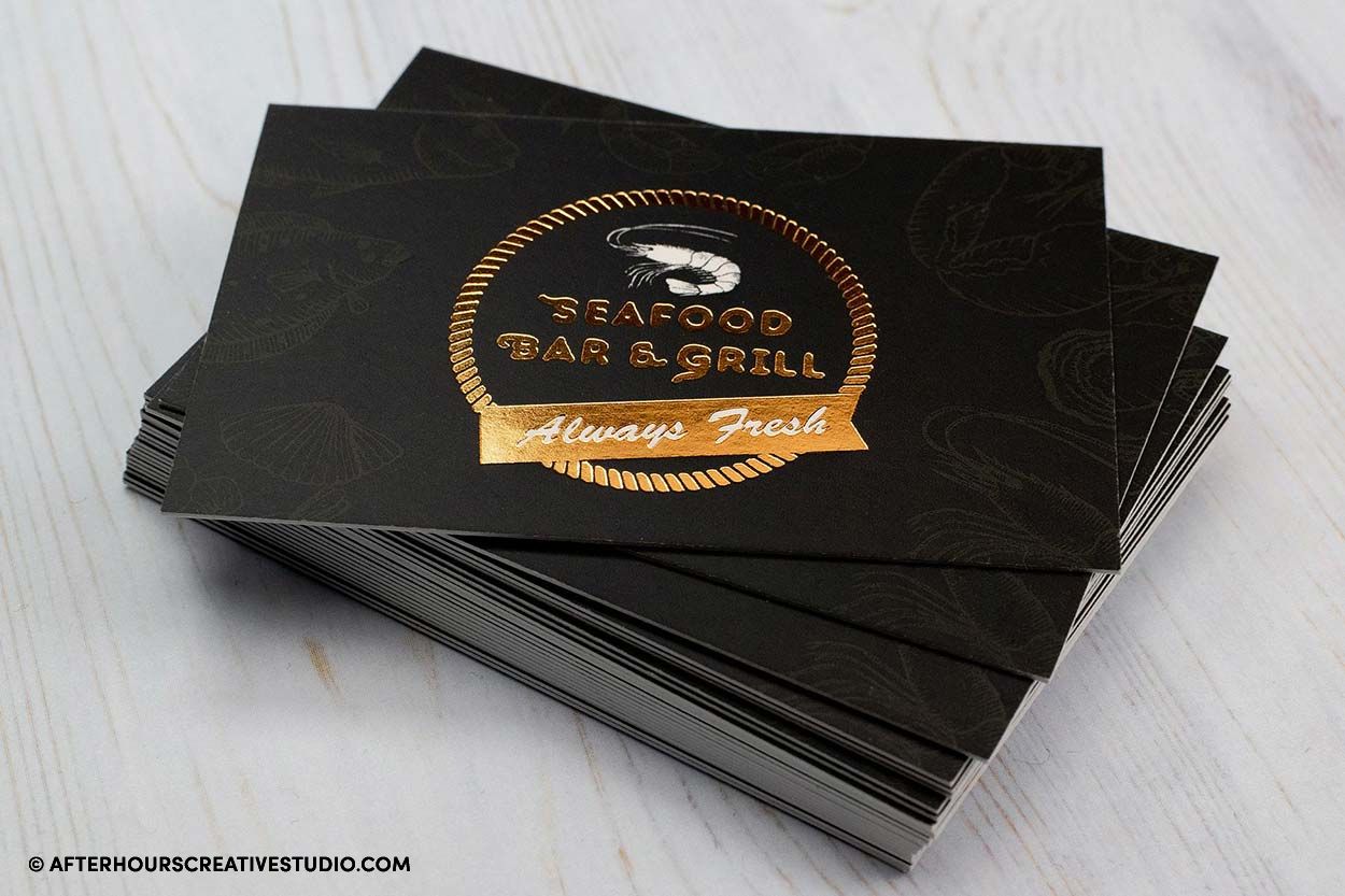 foil stamped business cards 2