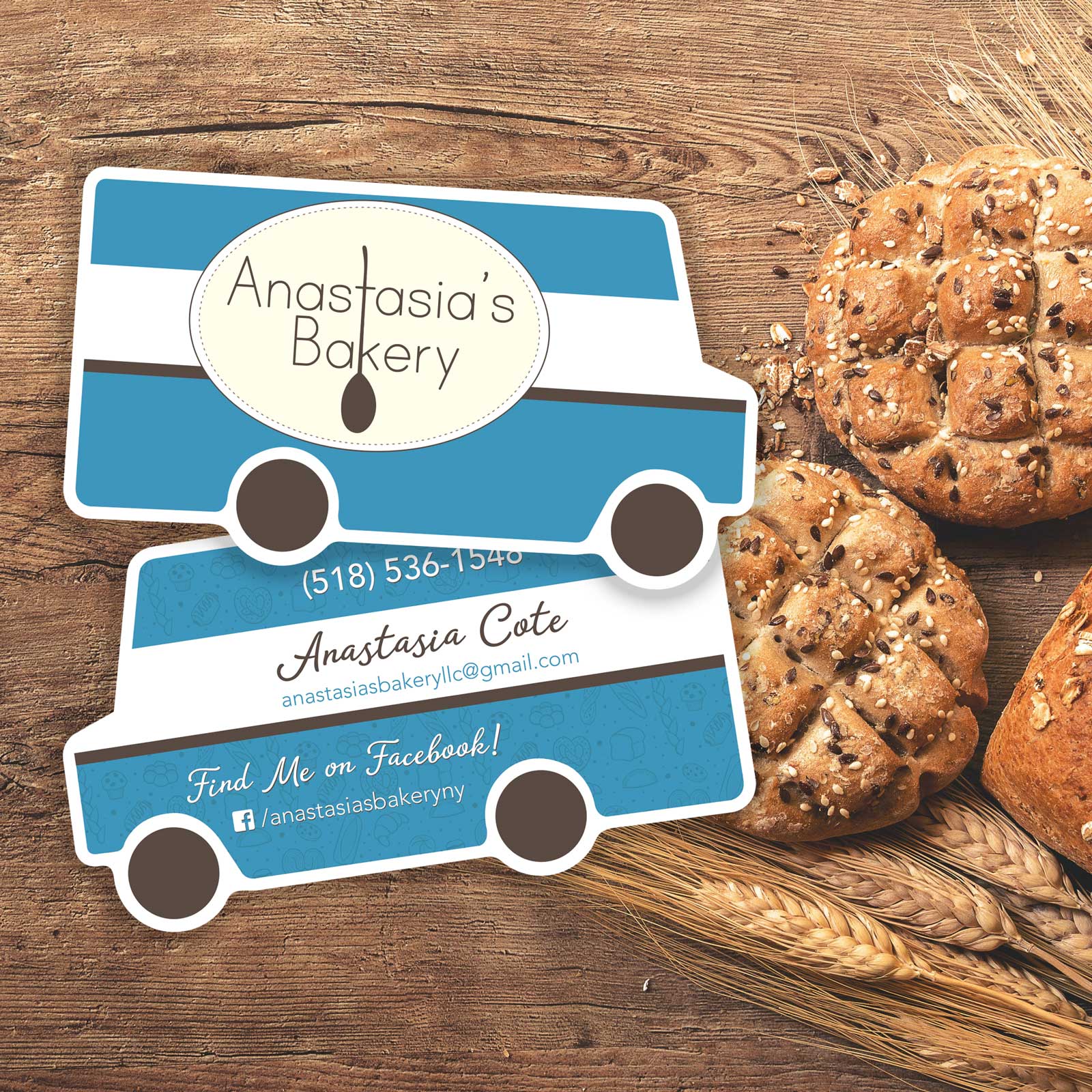 food truck business cards 2