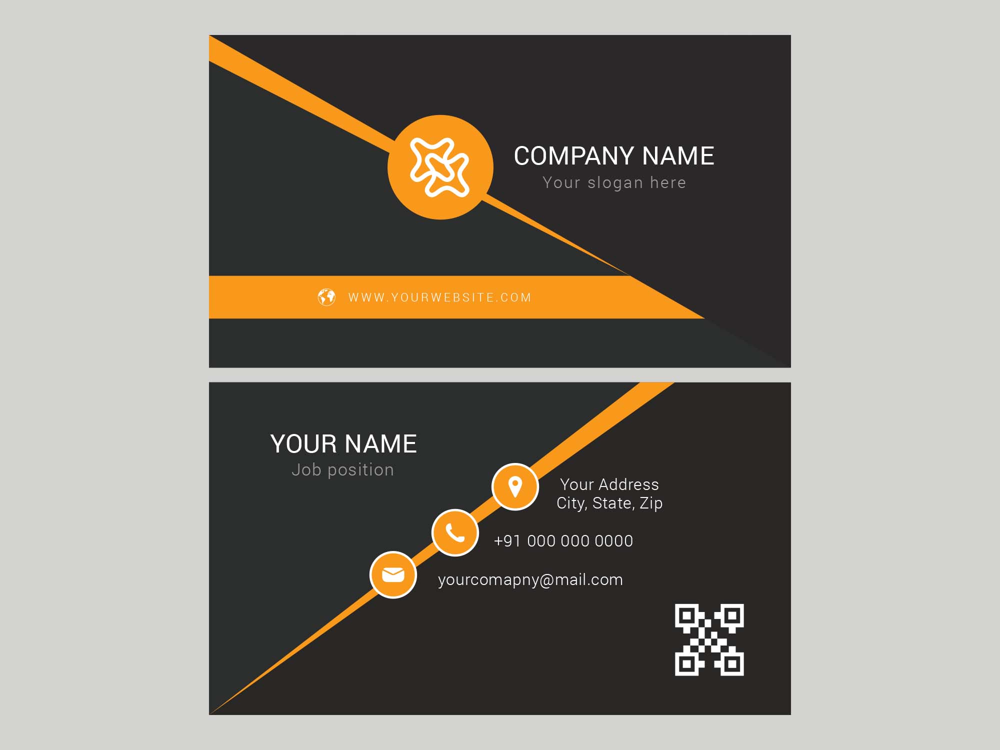 free business cards templates illustrator 2