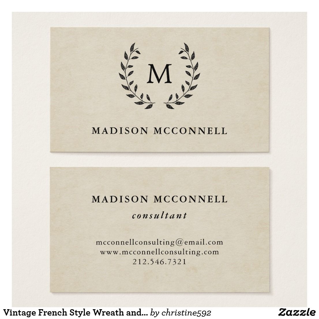 french business cards 1