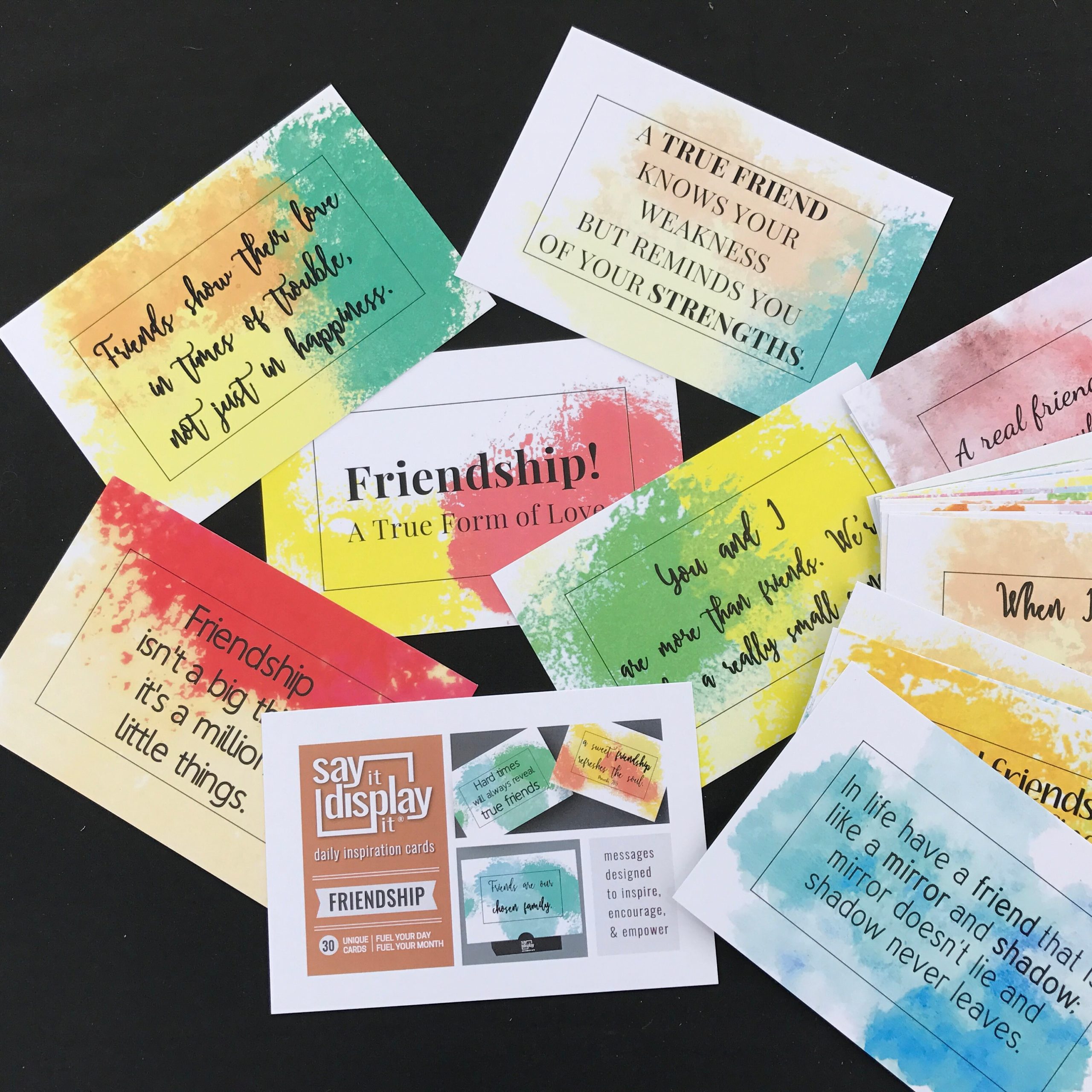 friendship business cards 3