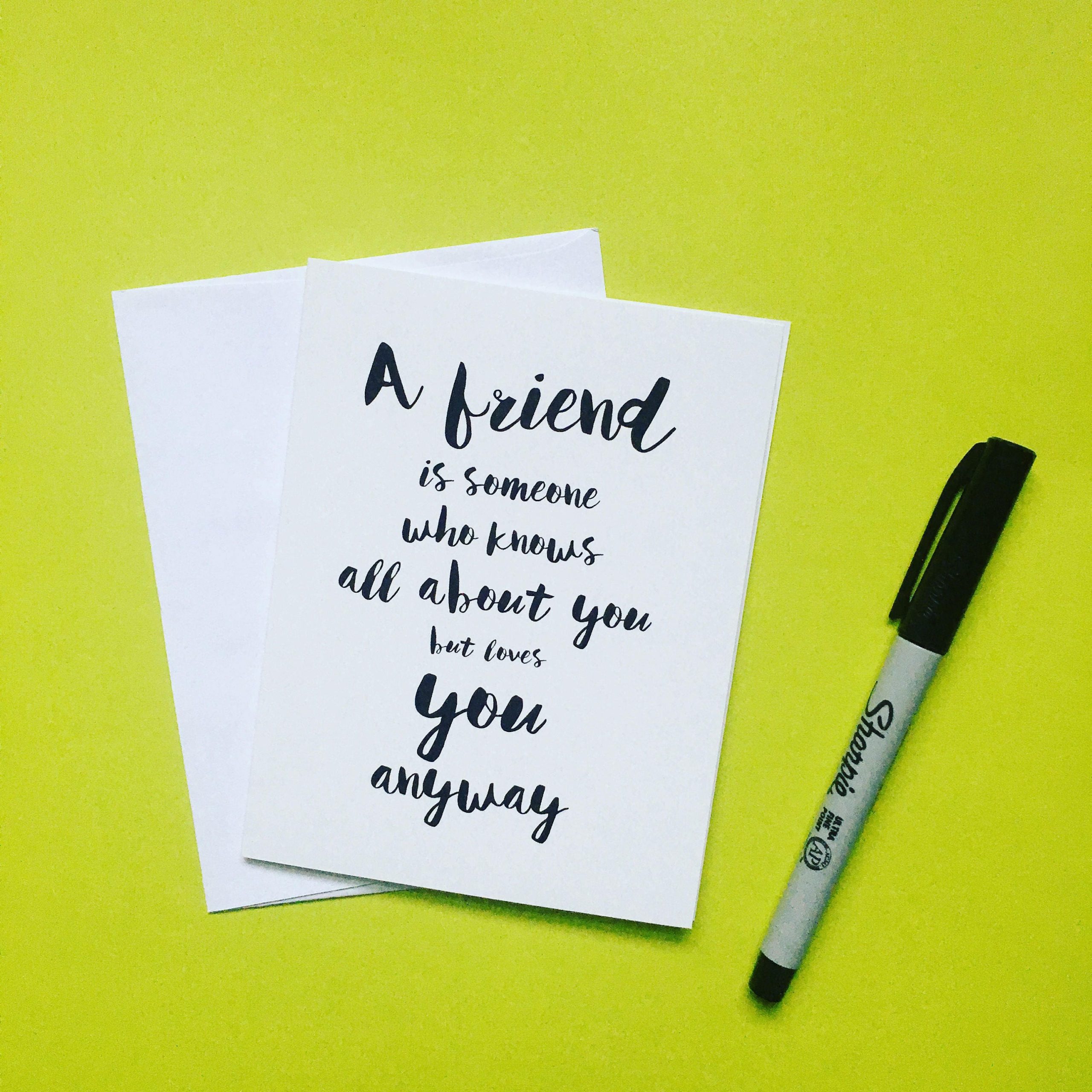 friendship business cards 4