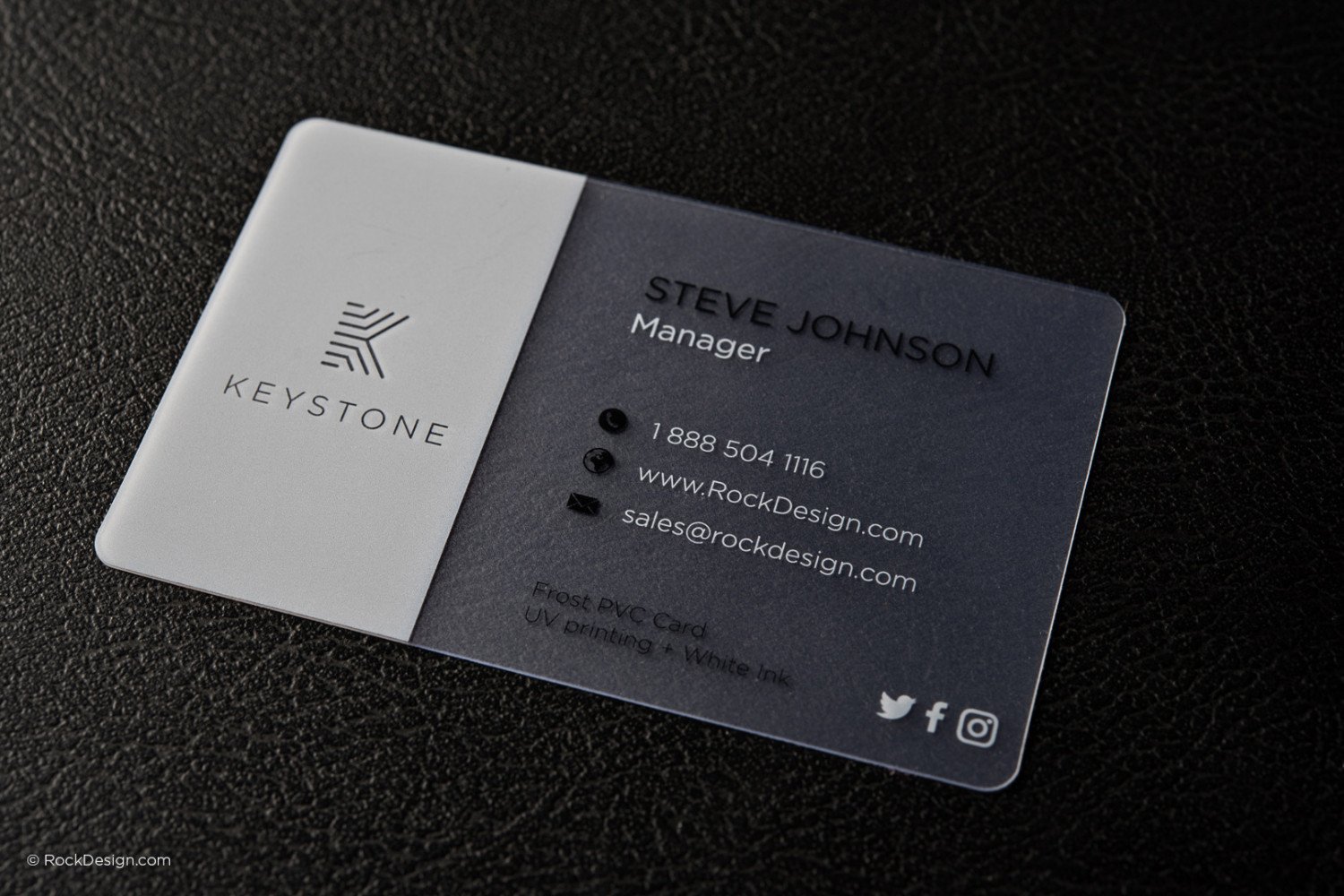 frosted business cards 6