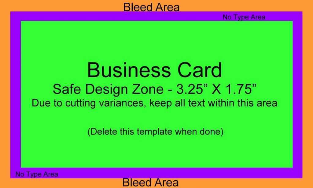 full bleed business cards 1