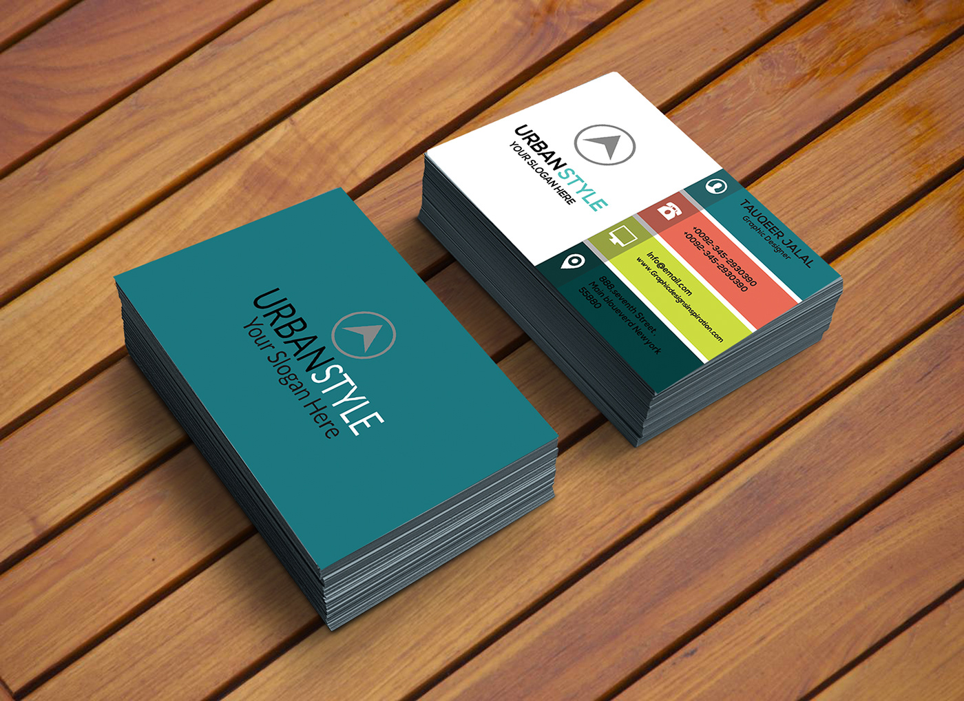 full colour business cards 1