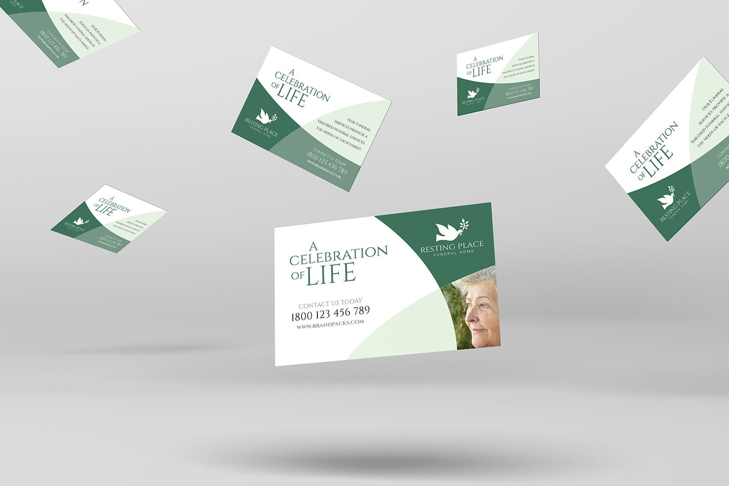 funeral business cards 3