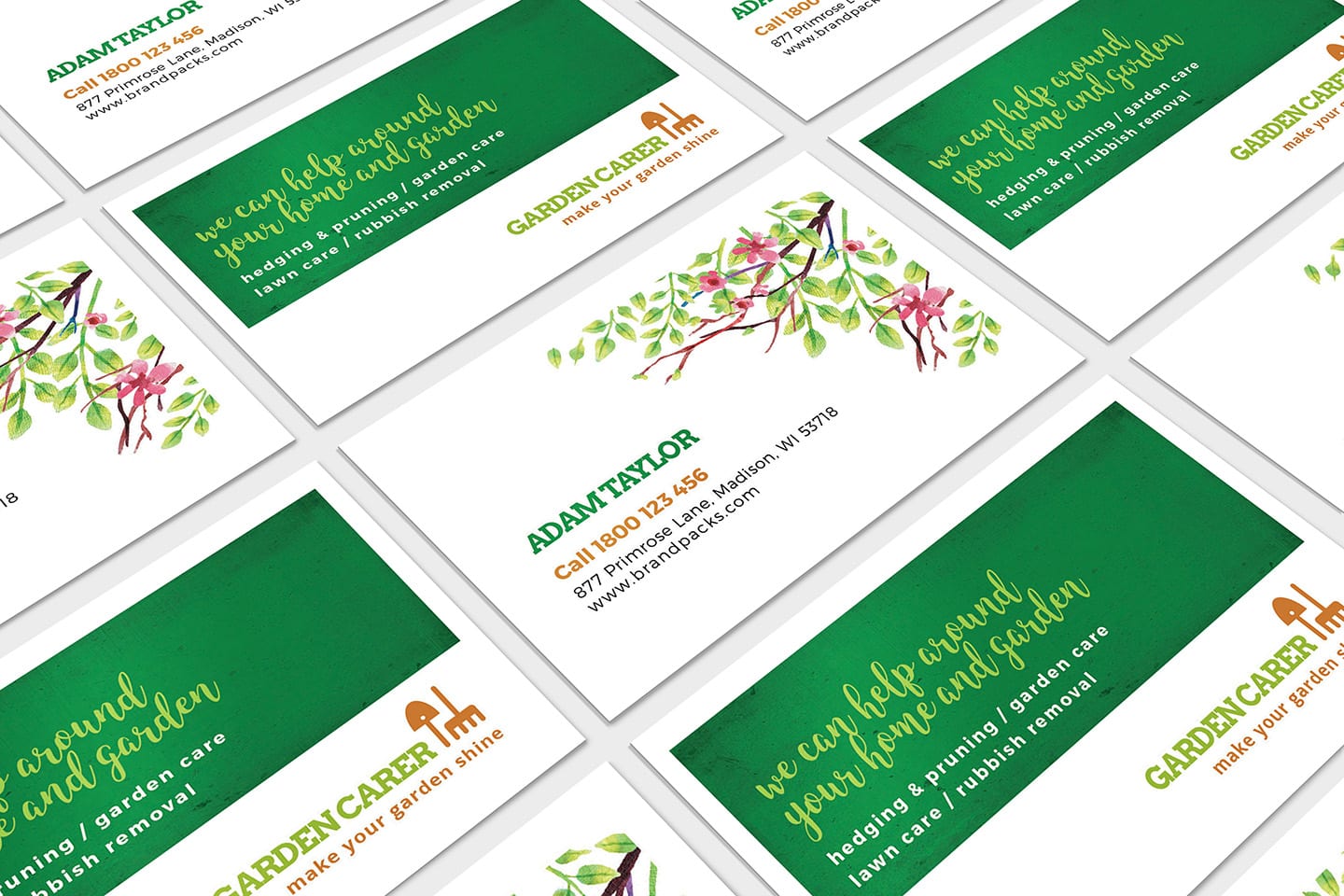 gardening business cards 1