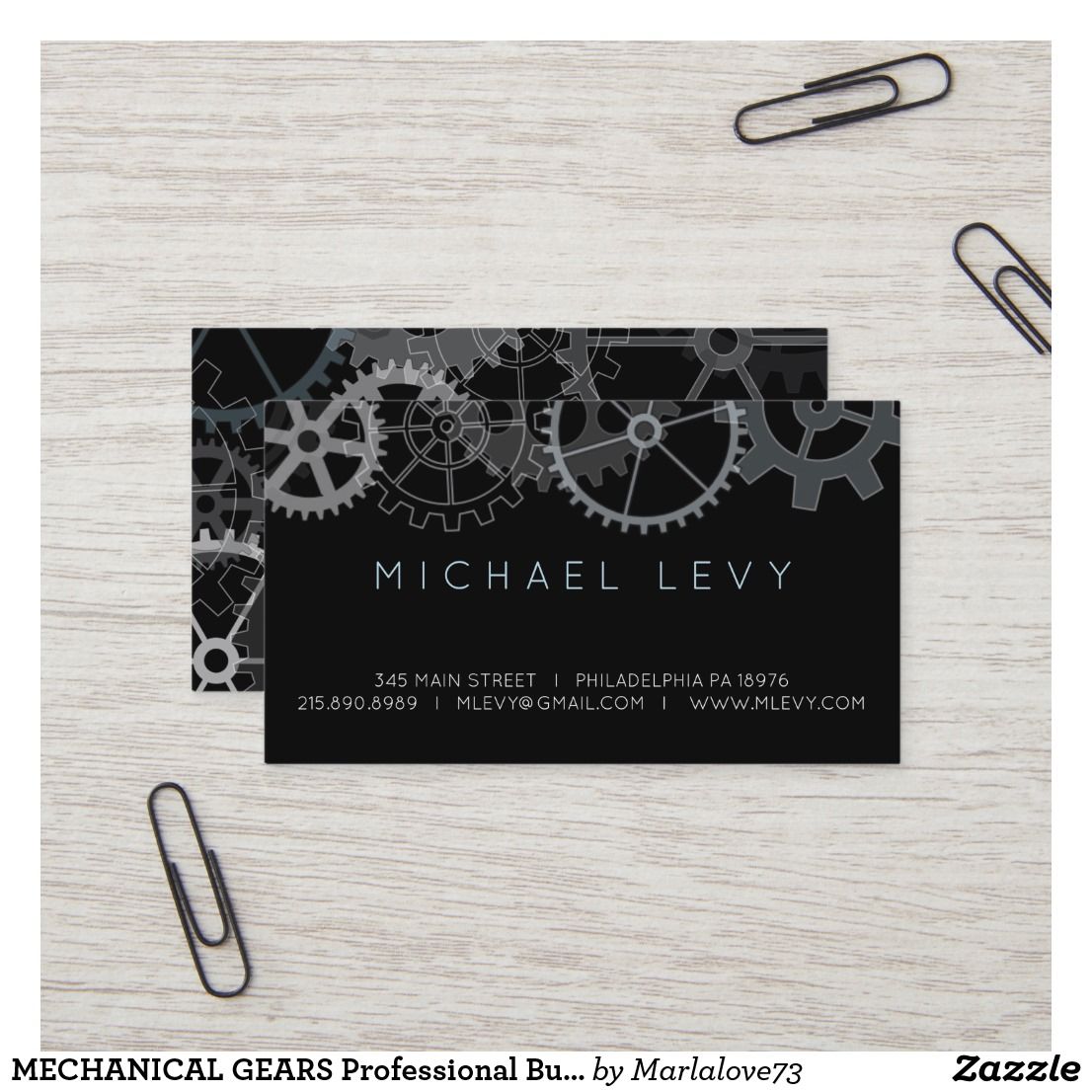 geared business cards 1