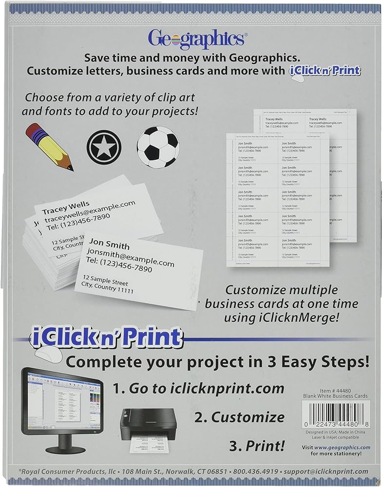 geographics business cards 2