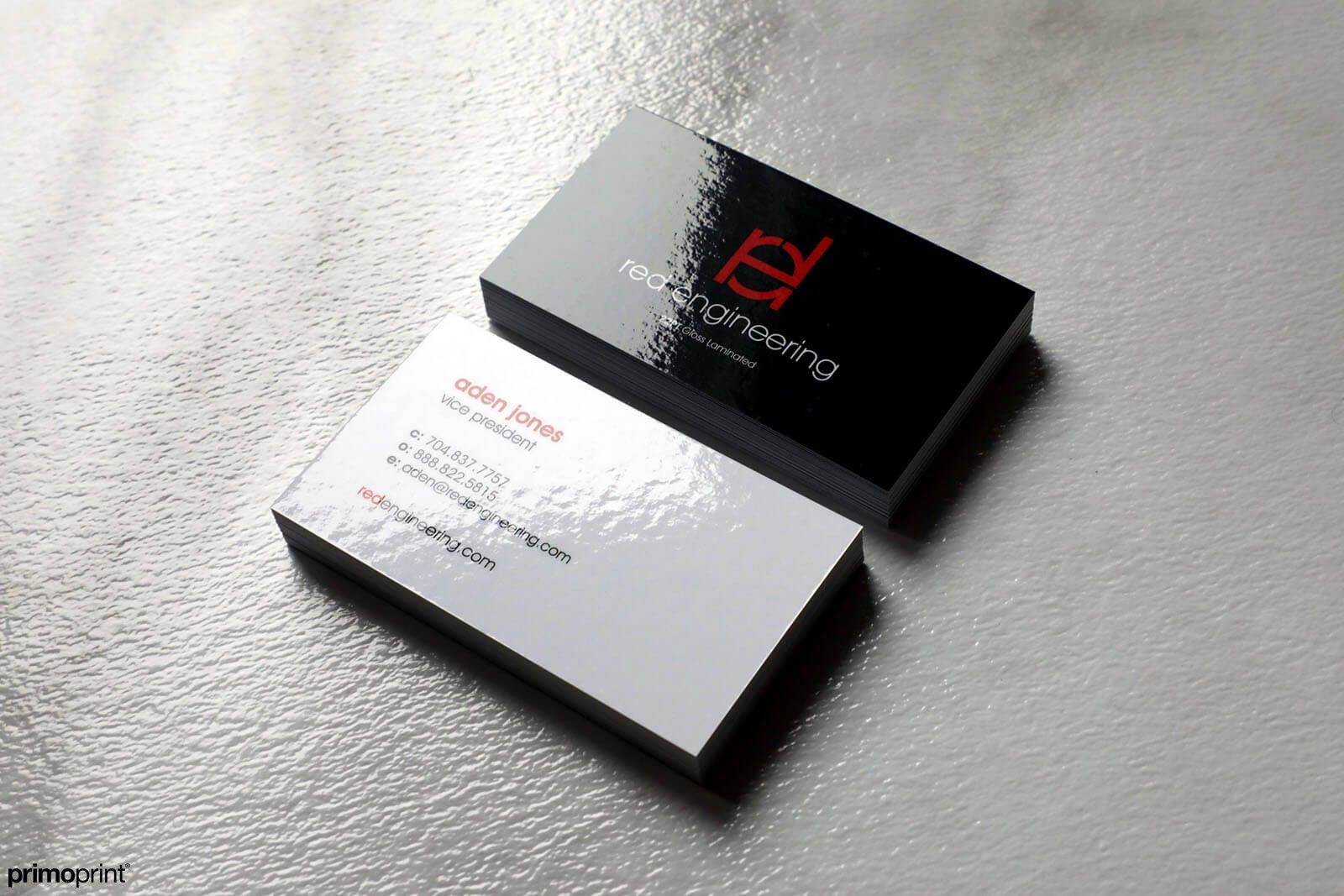 gloss or matte finish business cards 1