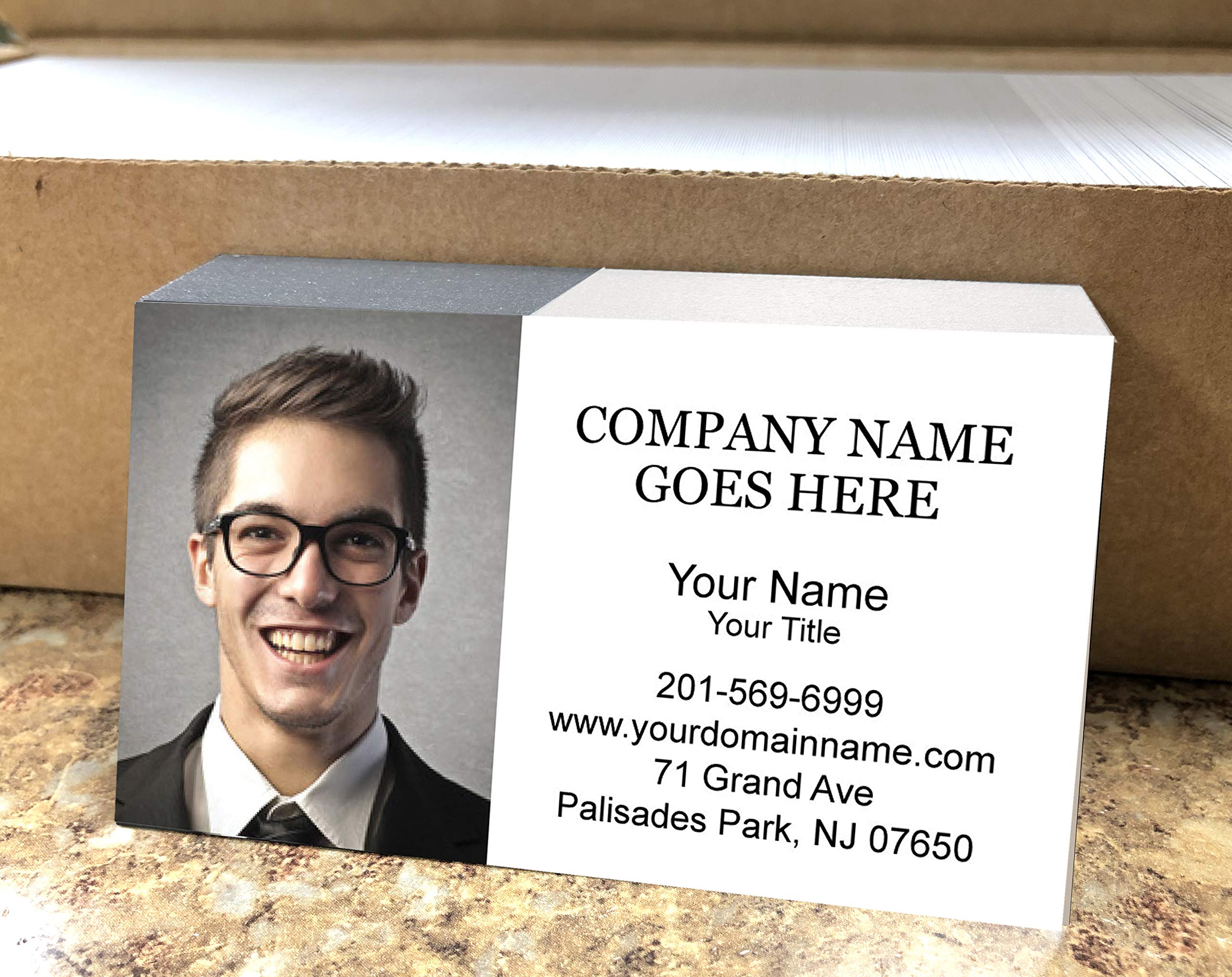 glossy vs matte business cards 1