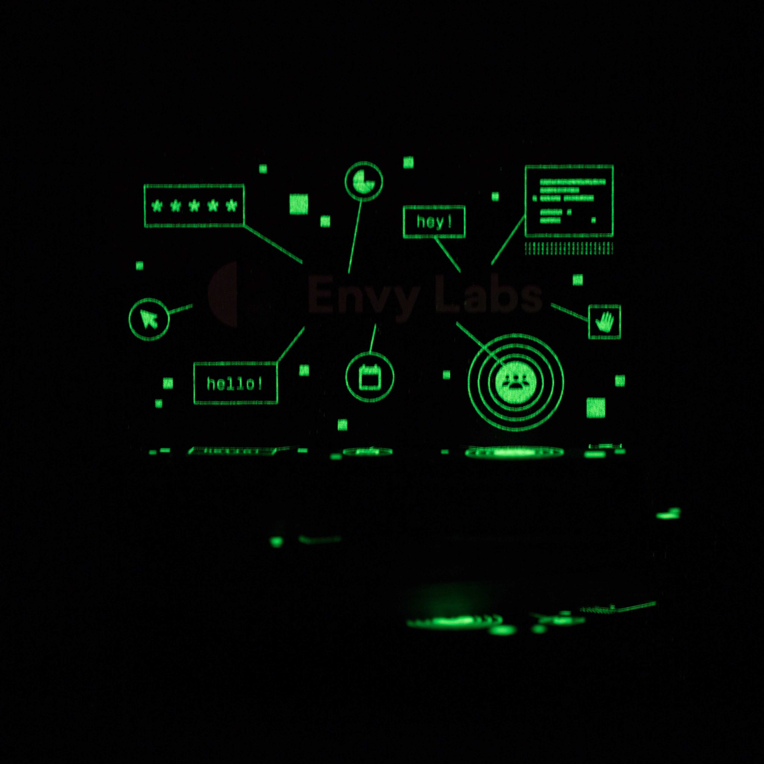 glow in the dark business cards 1