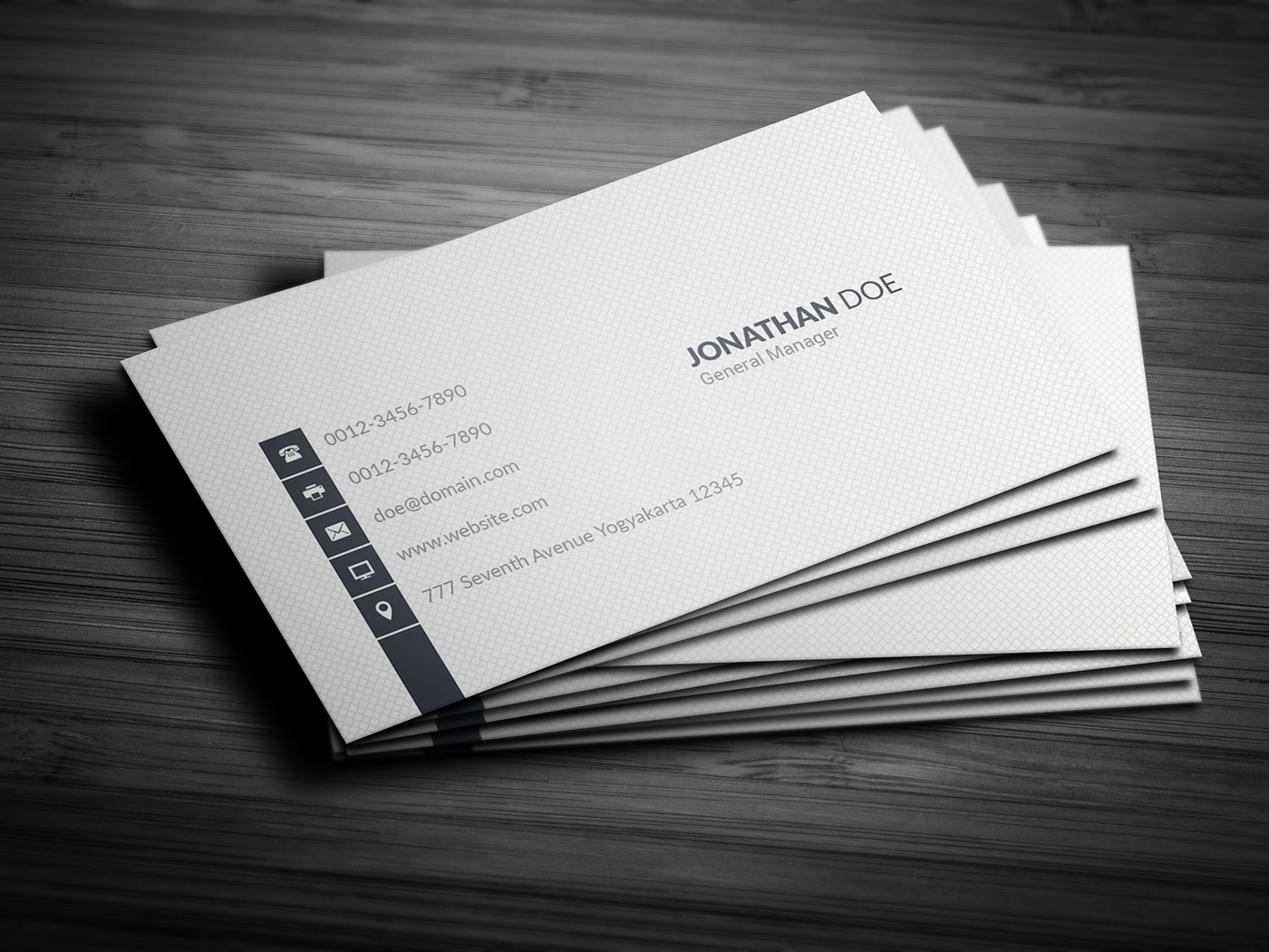 going under business cards 6