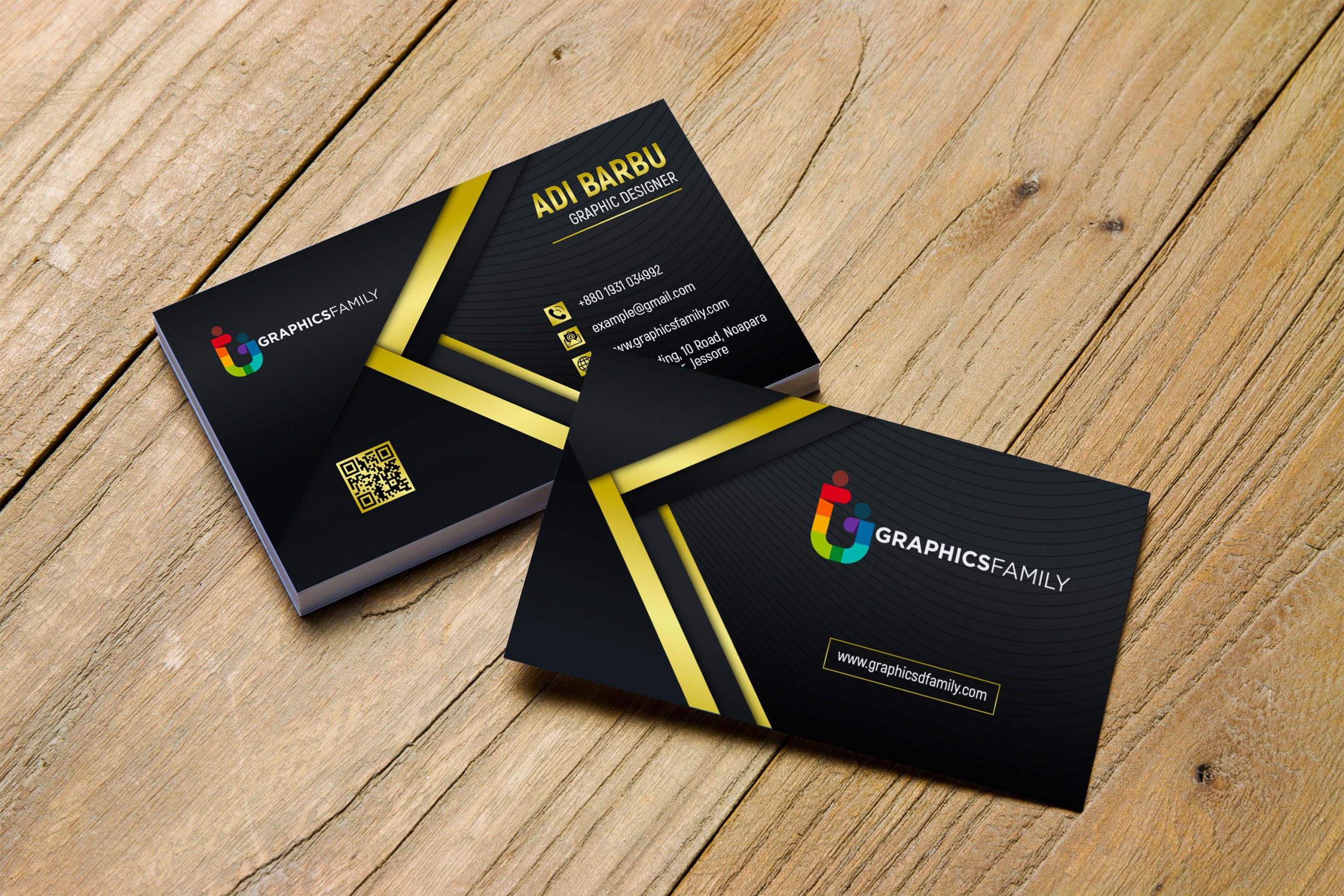 gold business cards 4