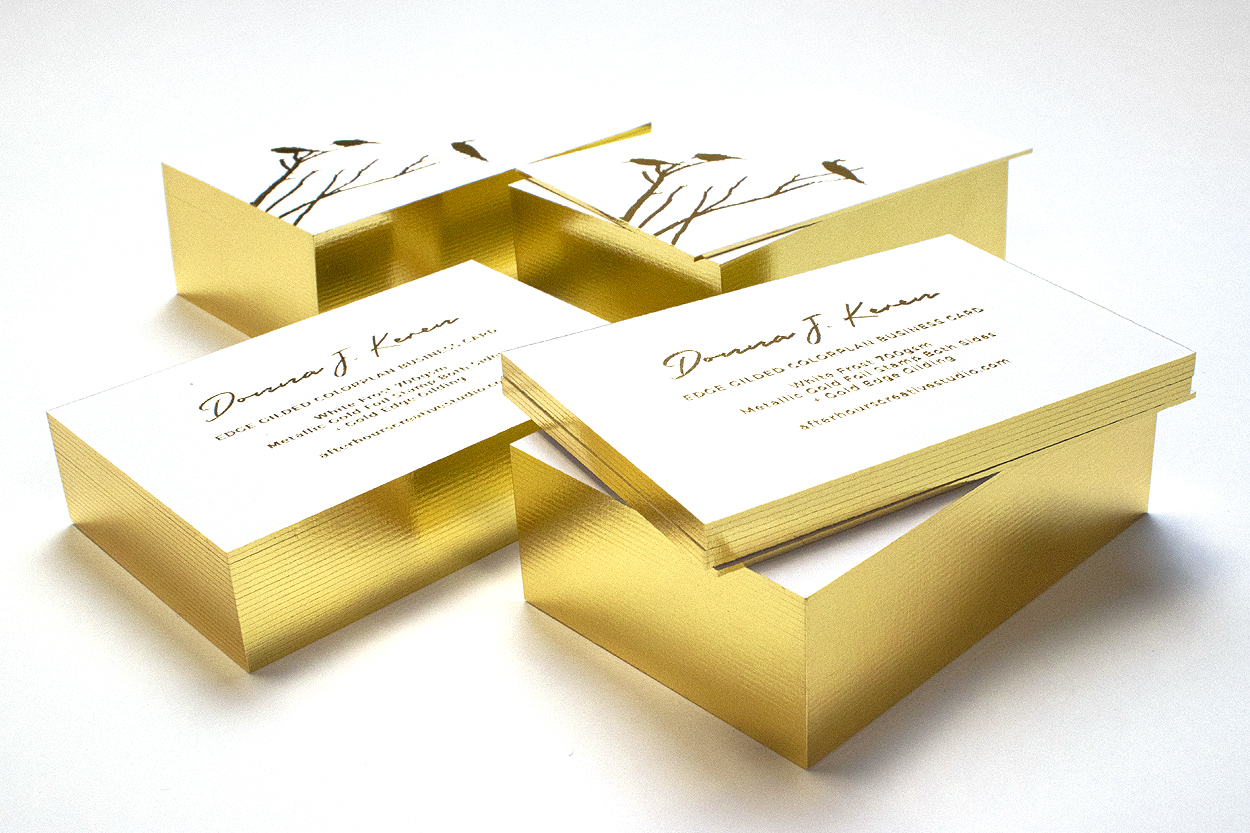 gold foil edge business cards 1
