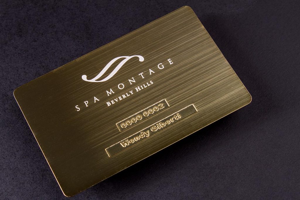 gold plated business cards 1