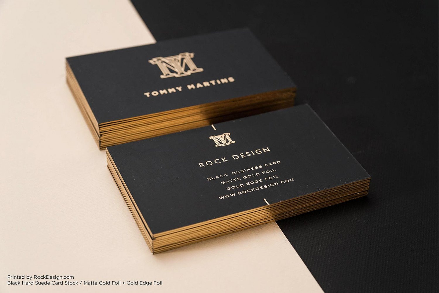 gold print business cards 2