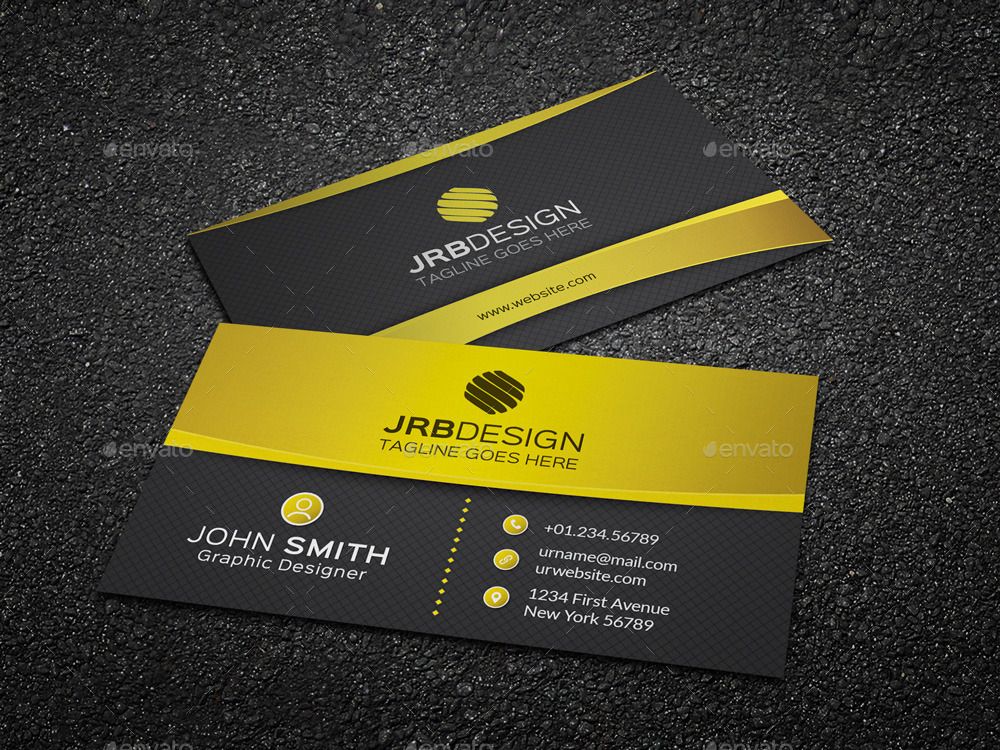 golden business cards 3