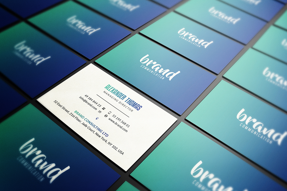 gradient business cards 1