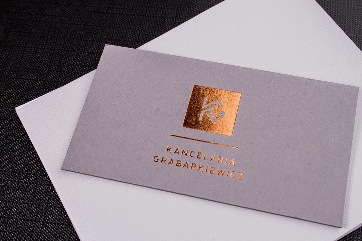 gray business cards 2