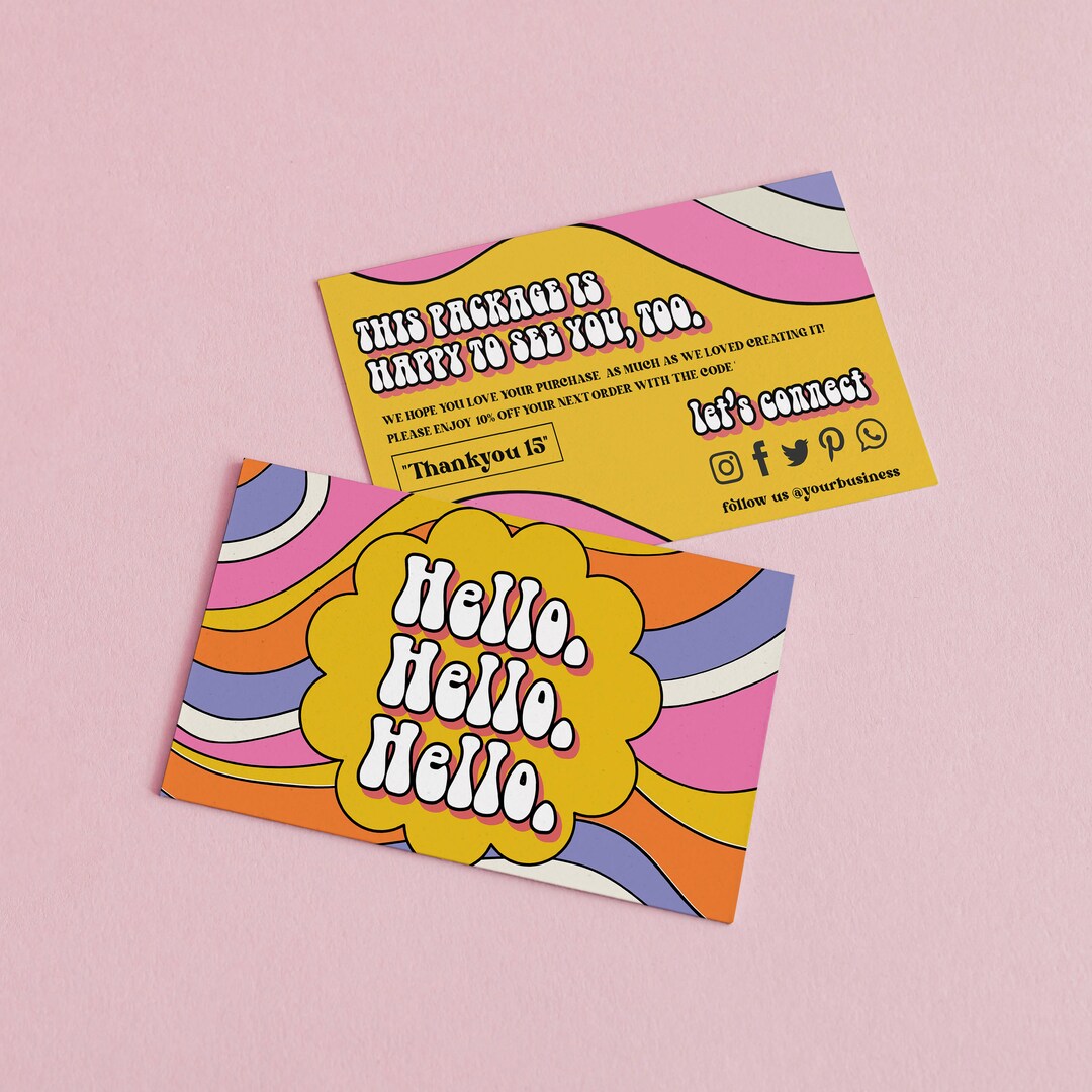 groovy business cards 2