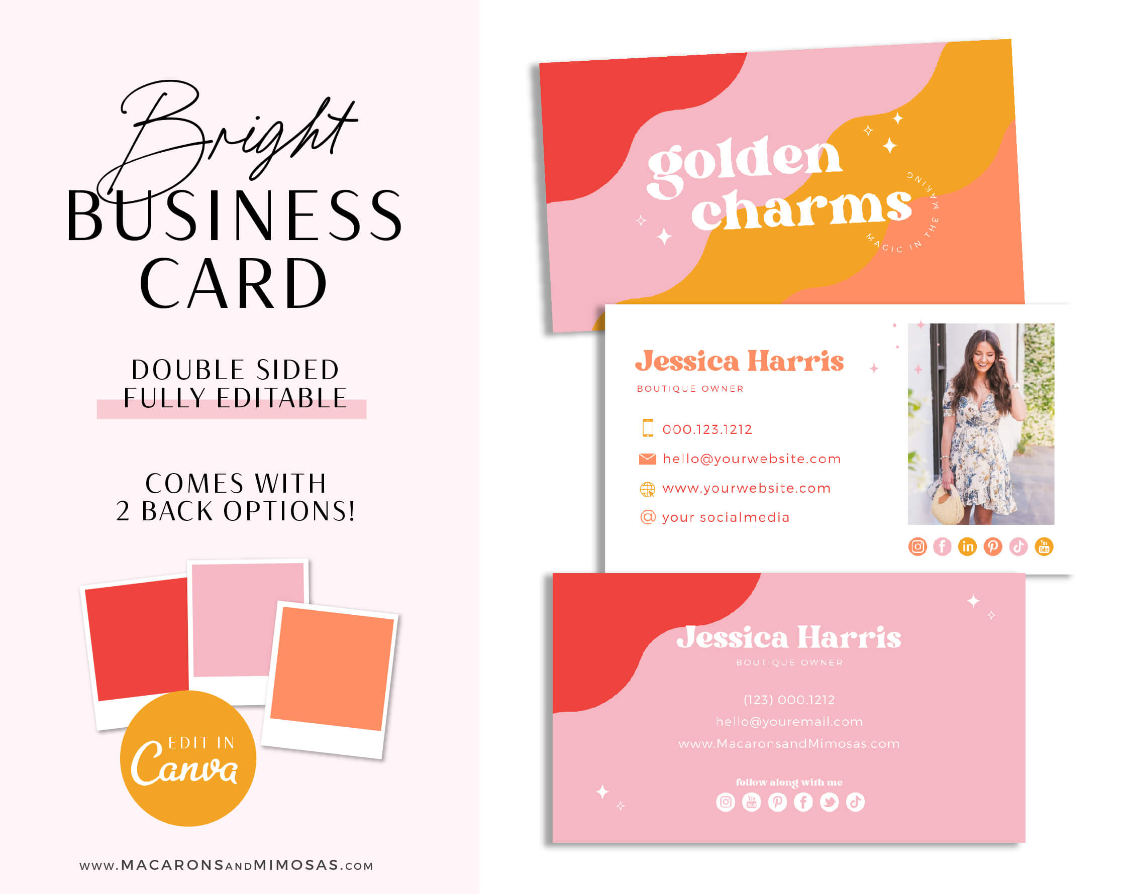 groovy business cards 3