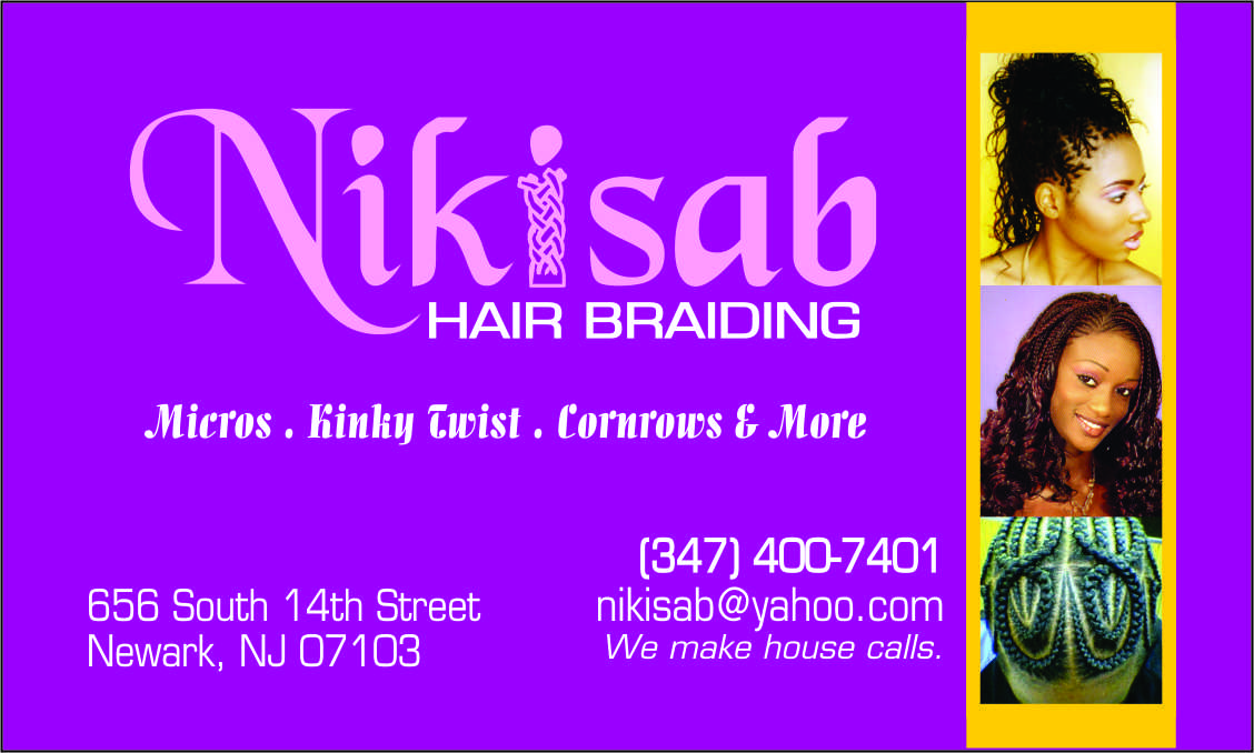 hair braiding business cards 4