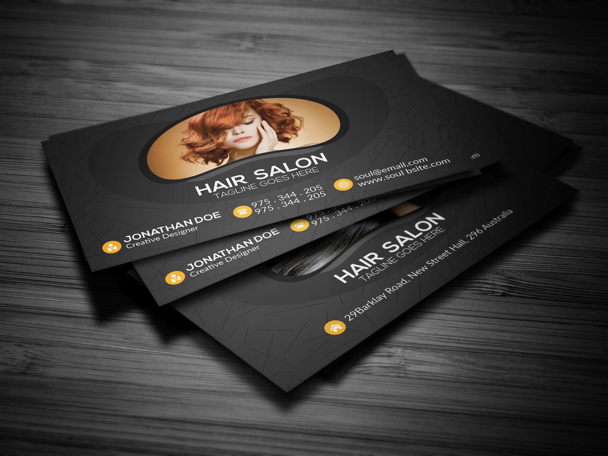 hairsalon business cards 1