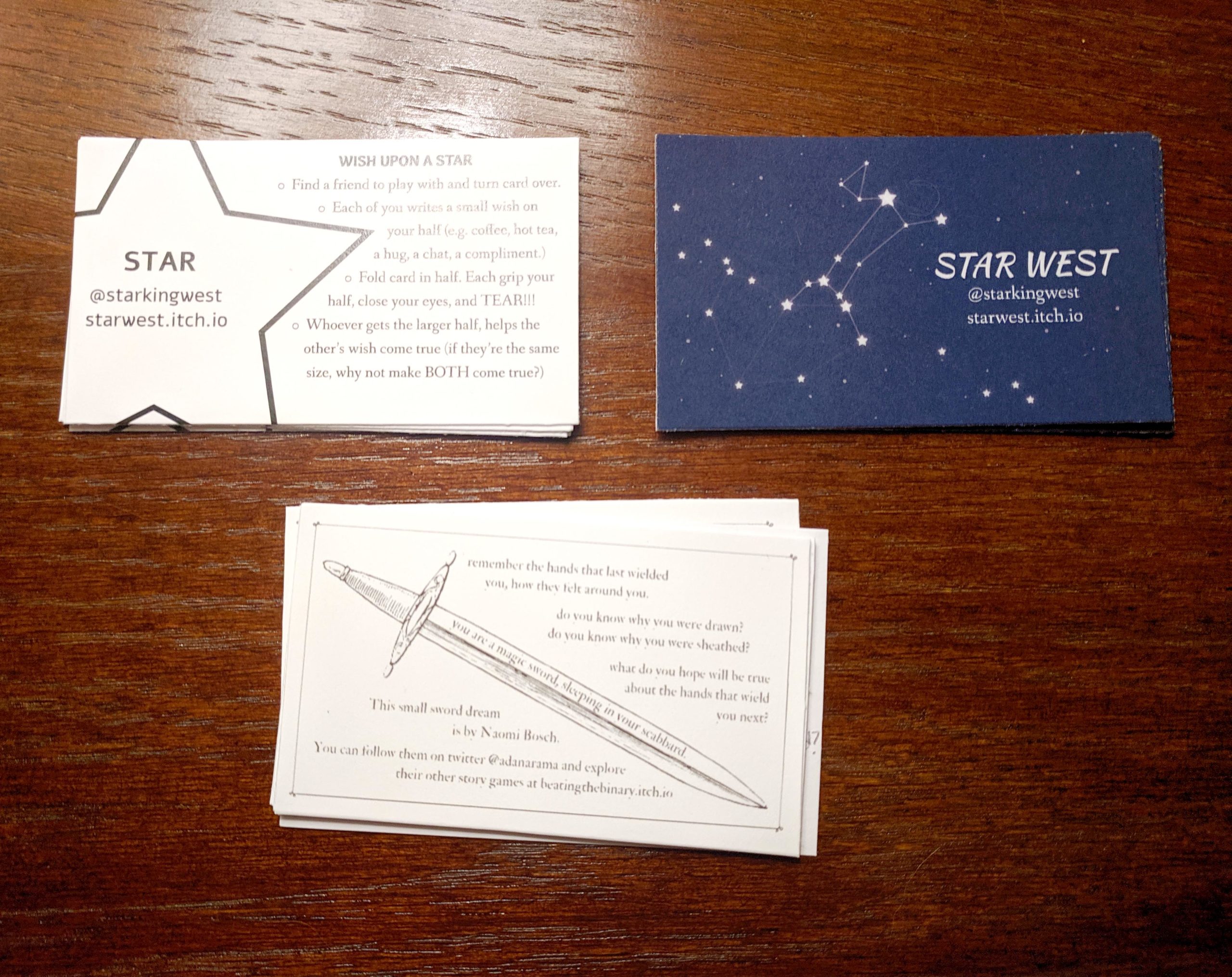 half size business cards 6