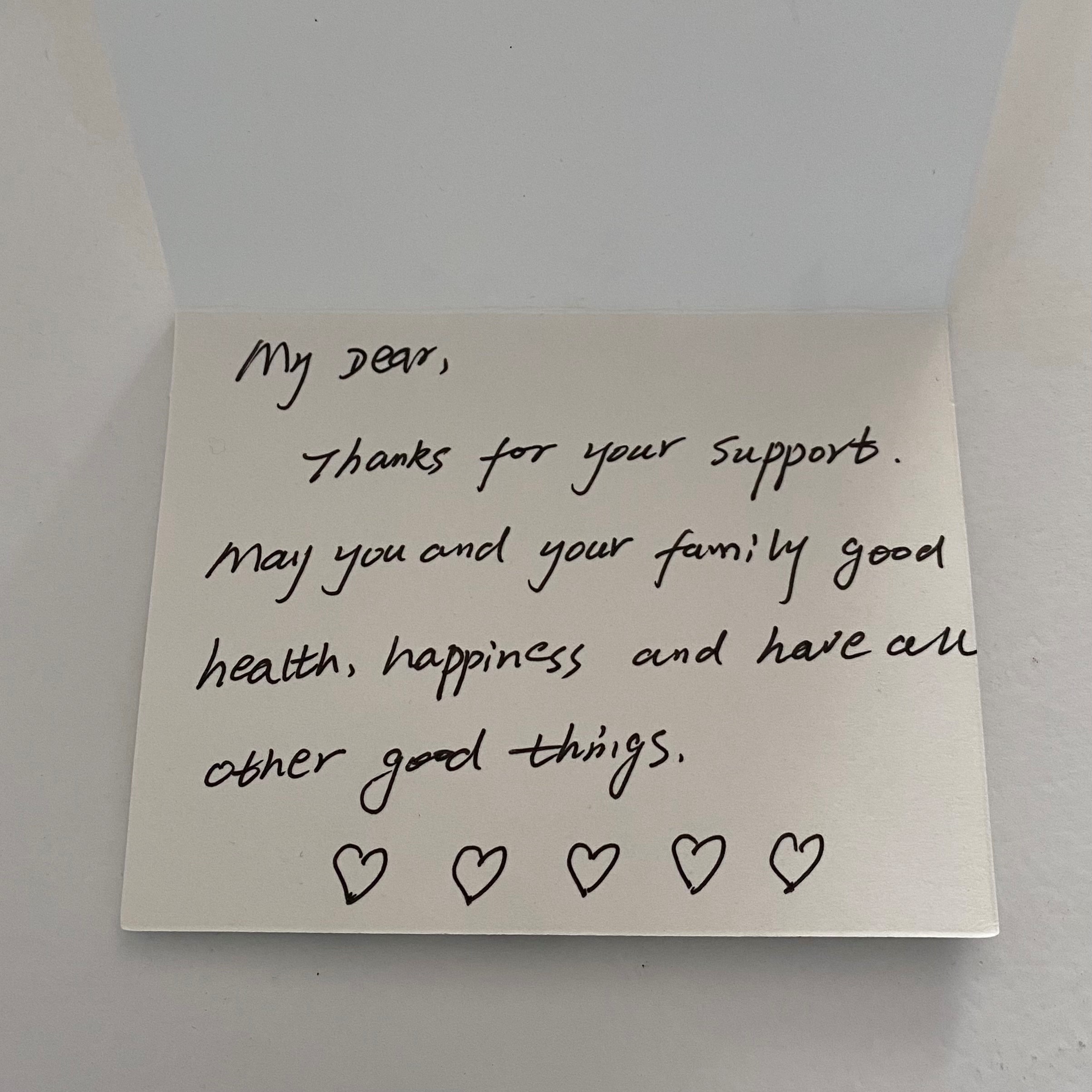 handwritten thank you cards for small business 1