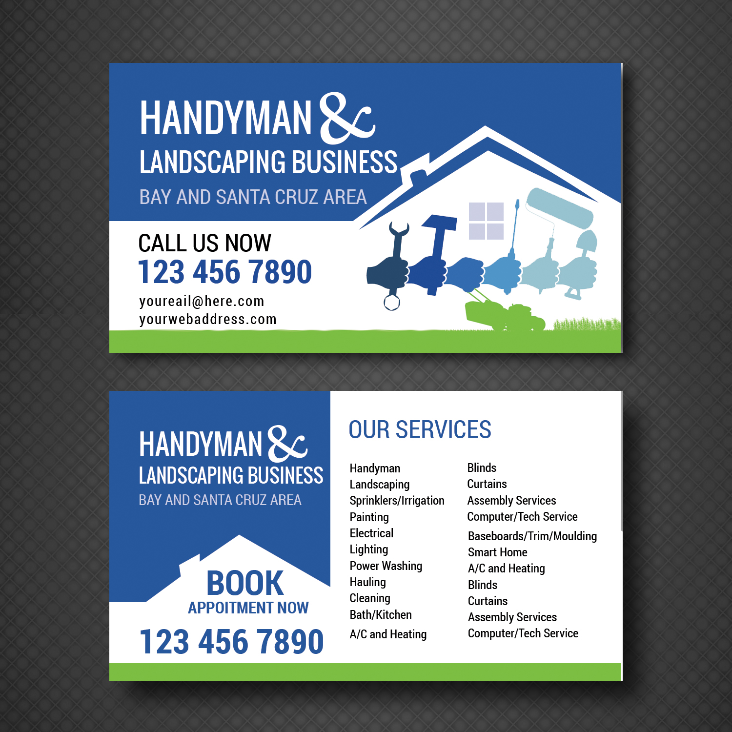 handyman business cards 2