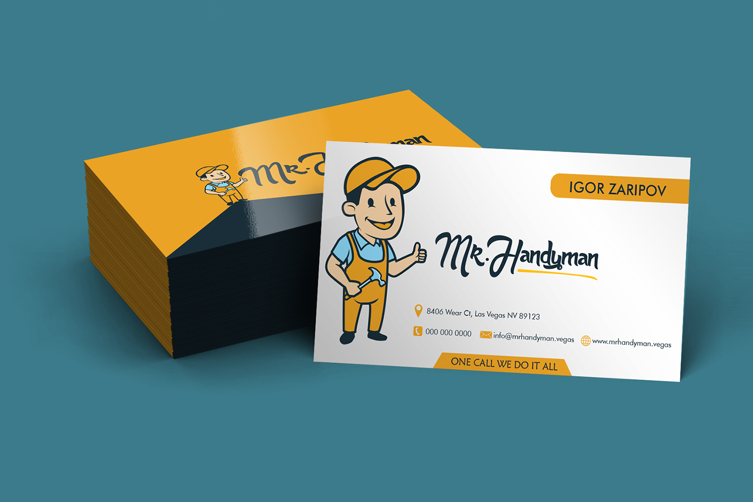 handyman business cards examples 7